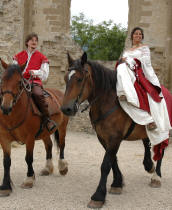 Le mariage mdival de Dame Hliette et Sieur Arnaud