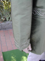 Broderies des manches