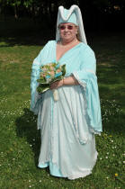 La robe de marie elfique de Dame Gemme