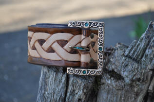 Ceinture, avec tresse celtique