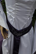 Dtail des broderies de la ceinture