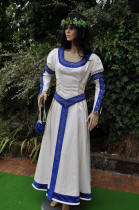 La robe de mariée celtique de Dame Johanna