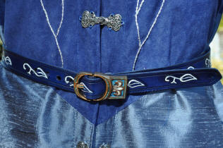 ceinture elfique en cuir pour enfant