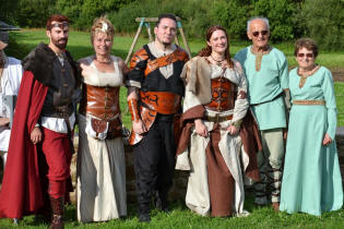 Le mariage viking de Dame Maeva et Sieur Fabien