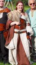 La robe de marie viking de Dame Maeva