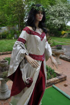 La robe de marie elfique de Dame Anne