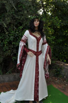 La robe de mariée elfique de Dame Christelle