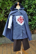 Costume mdival de chevalier pour enfant