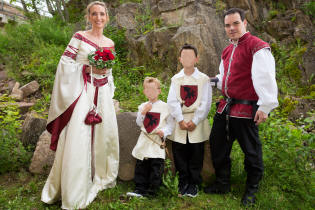 Costumes mdivaux pour toute la famille