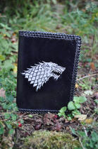 Portefeuille en cuir maison stark, game of thrones