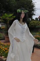 La robe de marie elfique de Dame Laetitia