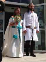 Le mariage seigneur des anneaux de Dame Olivia et Sieur Bastien
