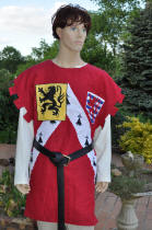 Tabard mdival de Sieur Eric, en lin