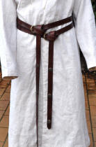 Double ceinture mdivale avec conchos