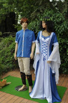 Tunique elfique et robe de marie elfique, pour mariage