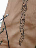 Dtail de broderie du gilet