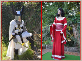 Les costumes médiévaux homme et femme