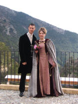 Les tenues des tmoins, Dame Aurlie et Sieur Thomas